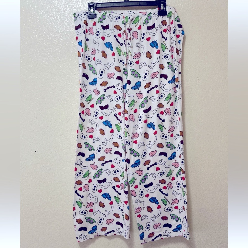 Toy Story Mr. Potato Head Colorful Patterned Pajama Pants